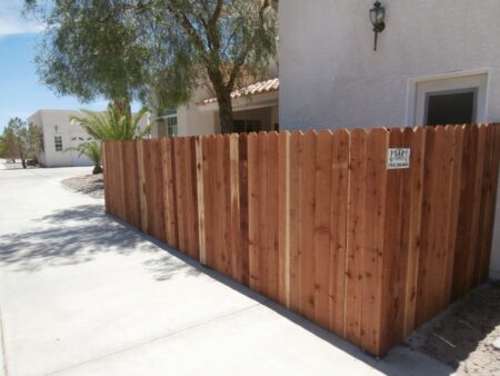Wood Fence Las Vegas