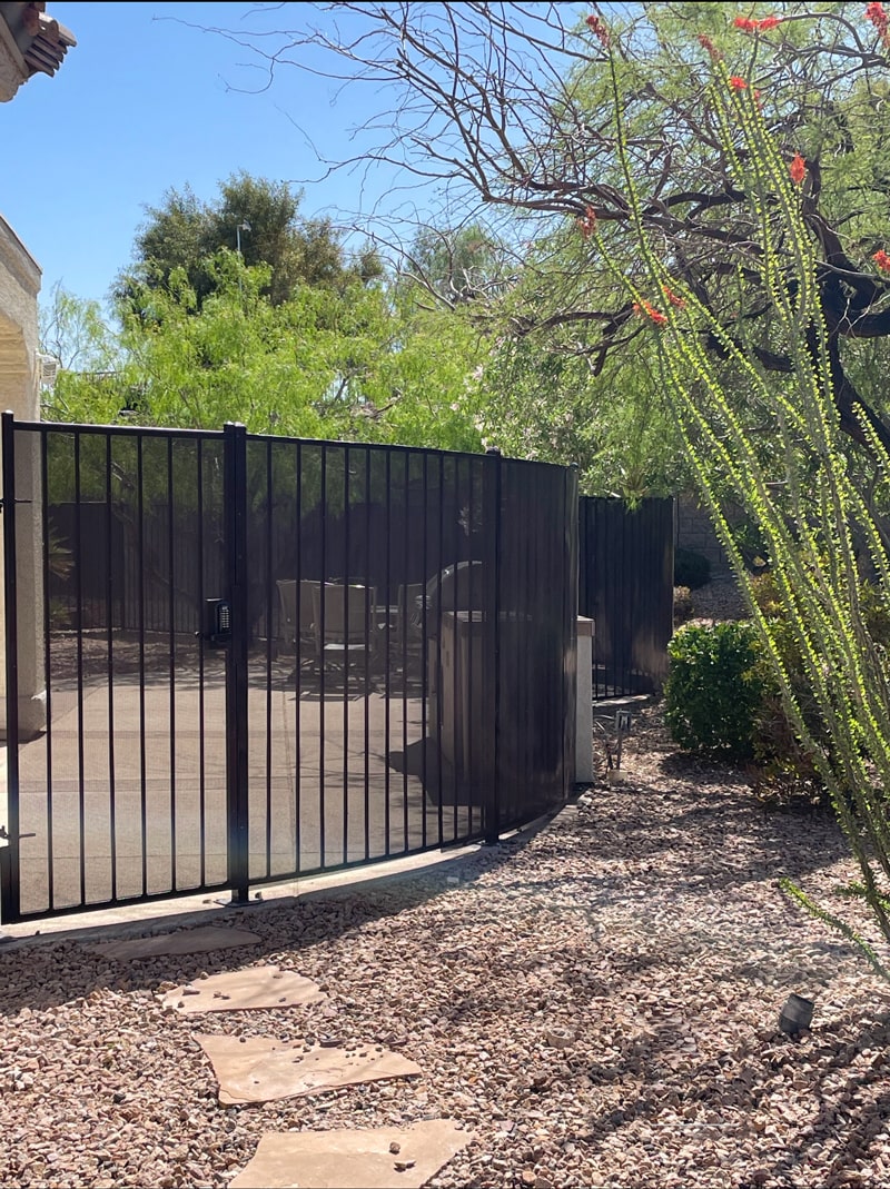 residentialpatiosecuritygatemin G & B Fence